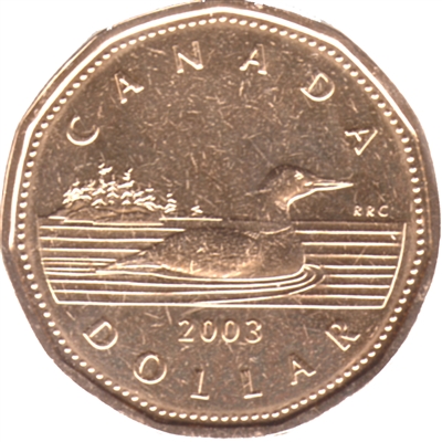 2003W Canada New Effigy Dollar Proof Like