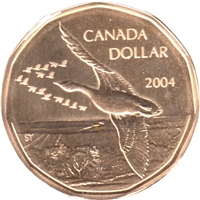 2004 Canada Goose Dollar Specimen
