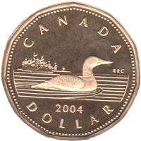 2004 Canada Loon Dollar Proof