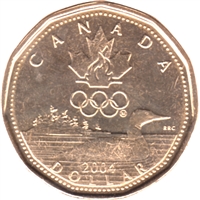 2004 Canada Olympic Loon Dollar Brilliant Uncirculated (MS-63)