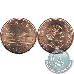 2006 Canada Logo Loon Dollar Brilliant Uncirculated (MS-63)