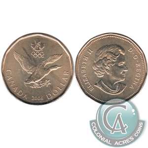 2006 Canada Olympic Loon Dollar Brilliant Uncirculated (MS-63)