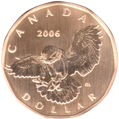 2006 Canada Snowy Owl Dollar Specimen