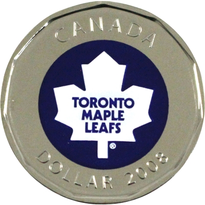 2008 Canada Toronto Maple Leafs Dollar Proof Like (from Set)