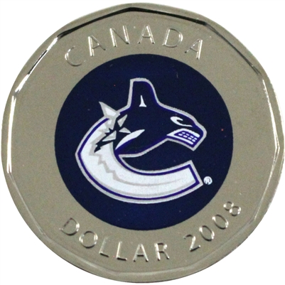 2008 Canada Vancouver Canucks Dollar Proof Like (from Set)