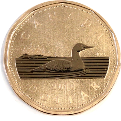2010 Canada Loon Dollar Specimen