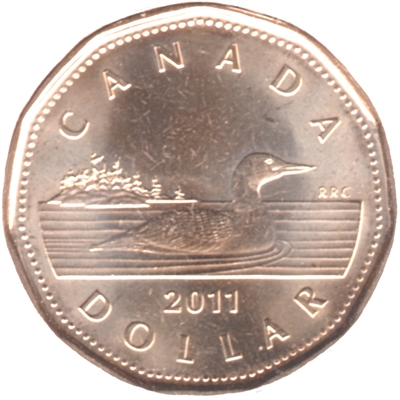 2011 Canada Loon Dollar Brilliant Uncirculated (MS-63)