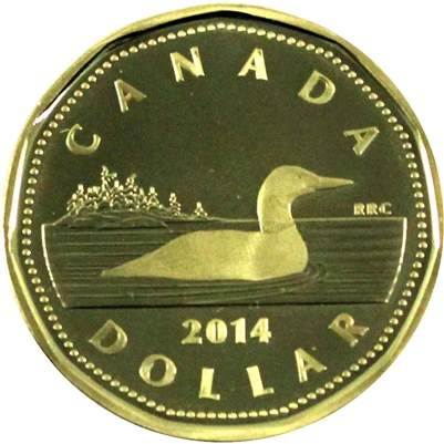 2014 Canada Loon Dollar Proof (non-silver)