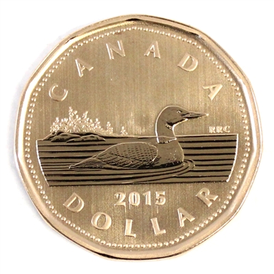 2015 Canada Old Generation Loon Dollar Specimen