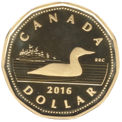 2016 Canada Loon Dollar Proof (non-silver)