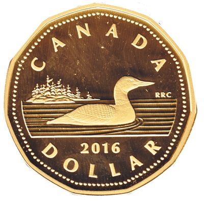 2016 Canada Loon Dollar Silver Proof (No Tax)