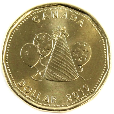 2019 Birthday Canada Dollar Brilliant Uncirculated (MS-63)