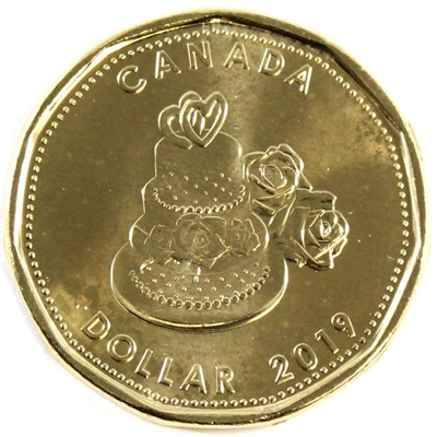 2019 Wedding Canada Dollar Brilliant Uncirculated (MS-63)