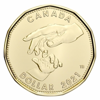 2021 Baby Canada Dollar Brilliant Uncirculated (MS-63)