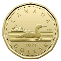 2021 Canada Loon Dollar Proof (non-silver)
