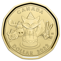 2022 Birthday Canada Loon Dollar Brilliant Uncirculated (MS-63)