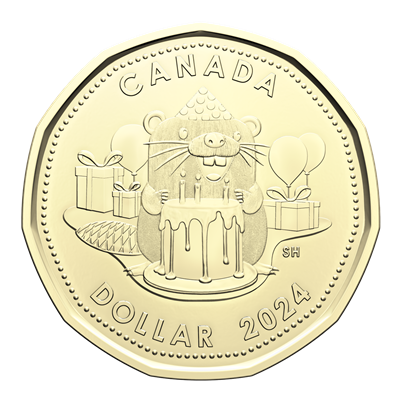 2024 Birthday Canada Loon Dollar Brilliant Uncirculated (MS-63)