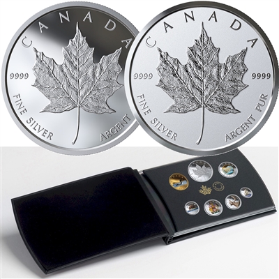 2019 Classic Canadian Coin and Medallion Fine Silver Set (No Tax)