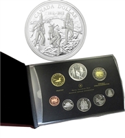 2012 Canada 200th Anniversary of the War of 1812 Regular Proof Set