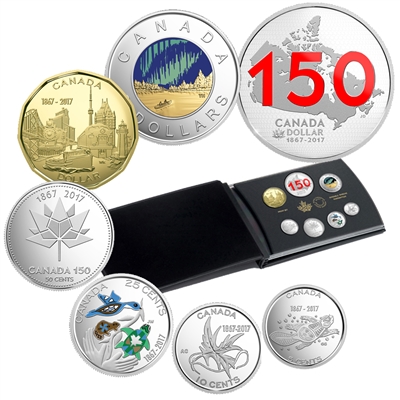 2017 Canada Our Home & Native Land Ltd Ed Silver Dollar Proof Set