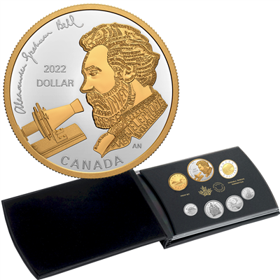 2022 Canada Alexander Graham Bell: Great Inventor Fine Silver Proof Set (No Tax)