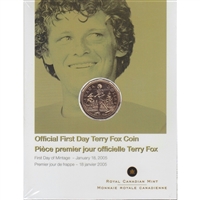2005 Canada Terry Fox First Day Cover.