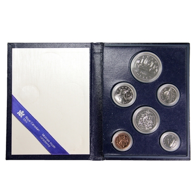1983 Canada 6-coin Specimen Set (No sleeve; issues)