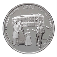 2001 Canada 50-cent Festival of the Fathers Sterling Silver