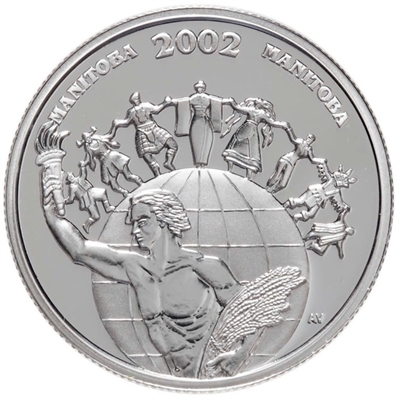 2002 50-cent Festivals of Canada - Folklorama Sterling Silver