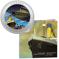 2012 Canada 25-Cent R.M.S. Titanic Coloured Coin