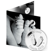 2013 Canada Baby Gift Set with Commemorative 25-cent