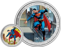 2013 Canada 50-cent Superman: Then and Now Lenticular Coin & Stamp Set