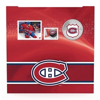 2014 Canada 25-cent Montreal Canadiens Pop-Up Jersey Coin & Stamp Set
