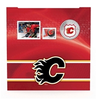 2014 Canada 25-cent Calgary Flames Pop-Up Jersey Coin & Stamp Set