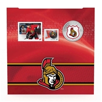 2014 Canada 25-cent Ottawa Senators Pop-Up Jersey Coin & Stamp Set