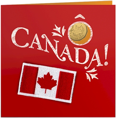 2015 Oh Canada Gift Set with commemorative Loon Dollar