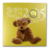 2015 Canada Baby Gift Set with struck Loon Dollar - 133223