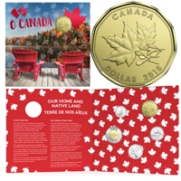 2018 Oh Canada Gift Set with Special Loon Dollar