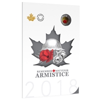 2018 Canada Armistice Collector Card 6-coin Commemorative Set