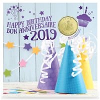 2019 Canada Birthday Gift Set with Party-Hat Loon