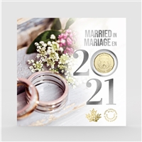 2021 Canada Wedding Gift Set with Special Loon Dollar