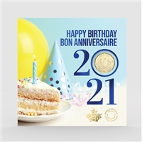 2021 Canada Birthday Gift Set with Special Loon Dollar