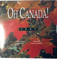 1995 Oh Canada Set (includes Peacekeeping Commemorative $1)