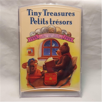 1998 Canada Tiny Treasures Baby Coin Set