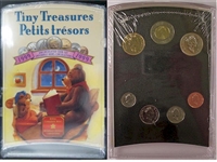 1999 Canada Tiny Treasures Baby Coin Set