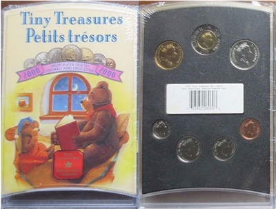 2000 Canada Tiny Treasures Baby Coin Set
