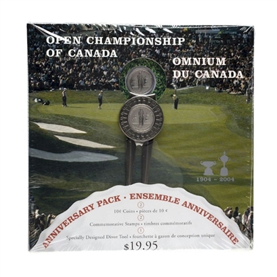 2004 Canada Golf 10-cent Gift Set