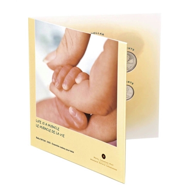 2005 Canada Baby Gift Set issued by the RCM