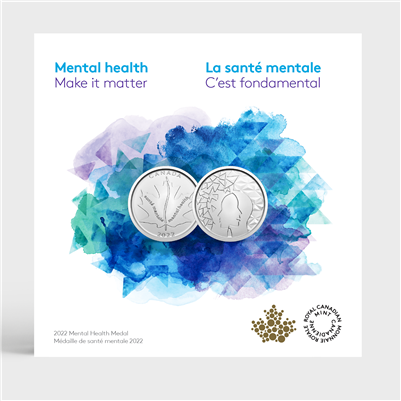 2022 Canada Mental Health Medal and Magnet