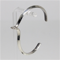Lady's Sterling Silver Bangle (Small)